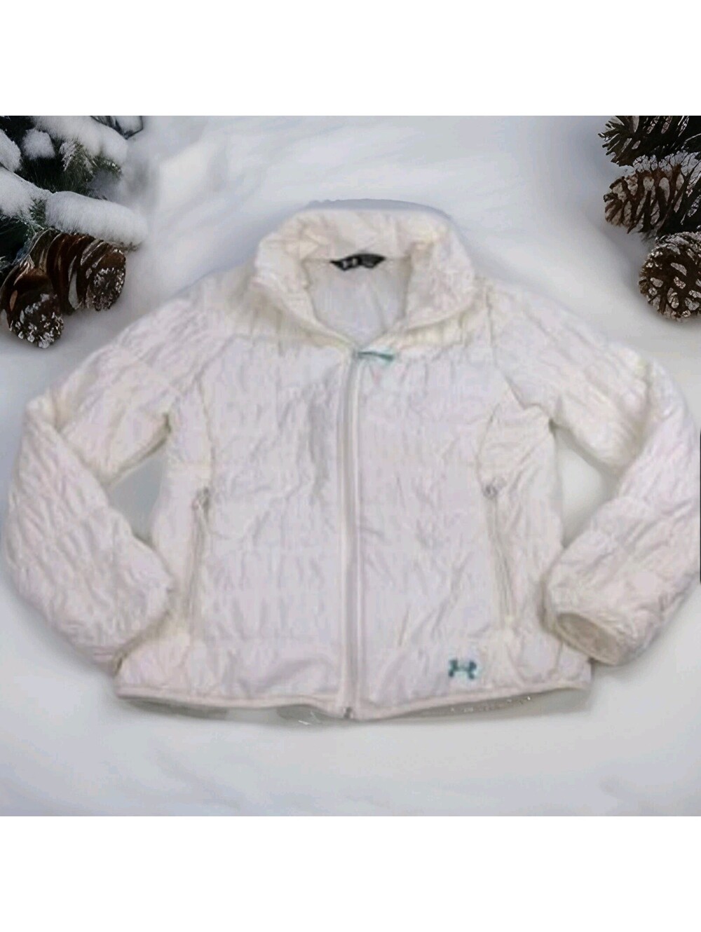 Under Armour UA ColdGear Infrared Nightfall Jacket Primaloft Puffer Womens Small